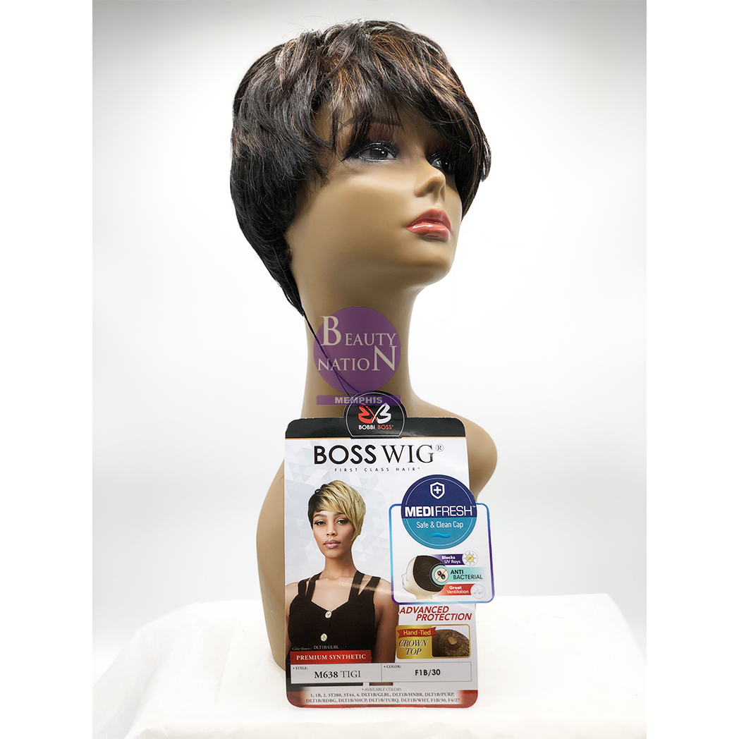  Bobbi Boss Synthetic Medifresh Wig M638 - TIGI