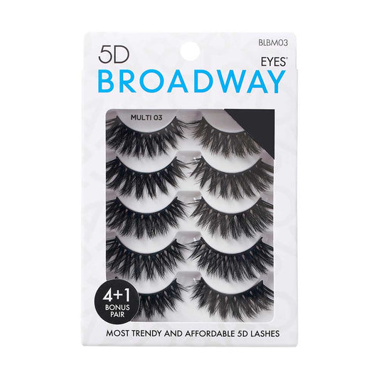 KISS Broadway 5D Lash Multi Pack - BLBM03