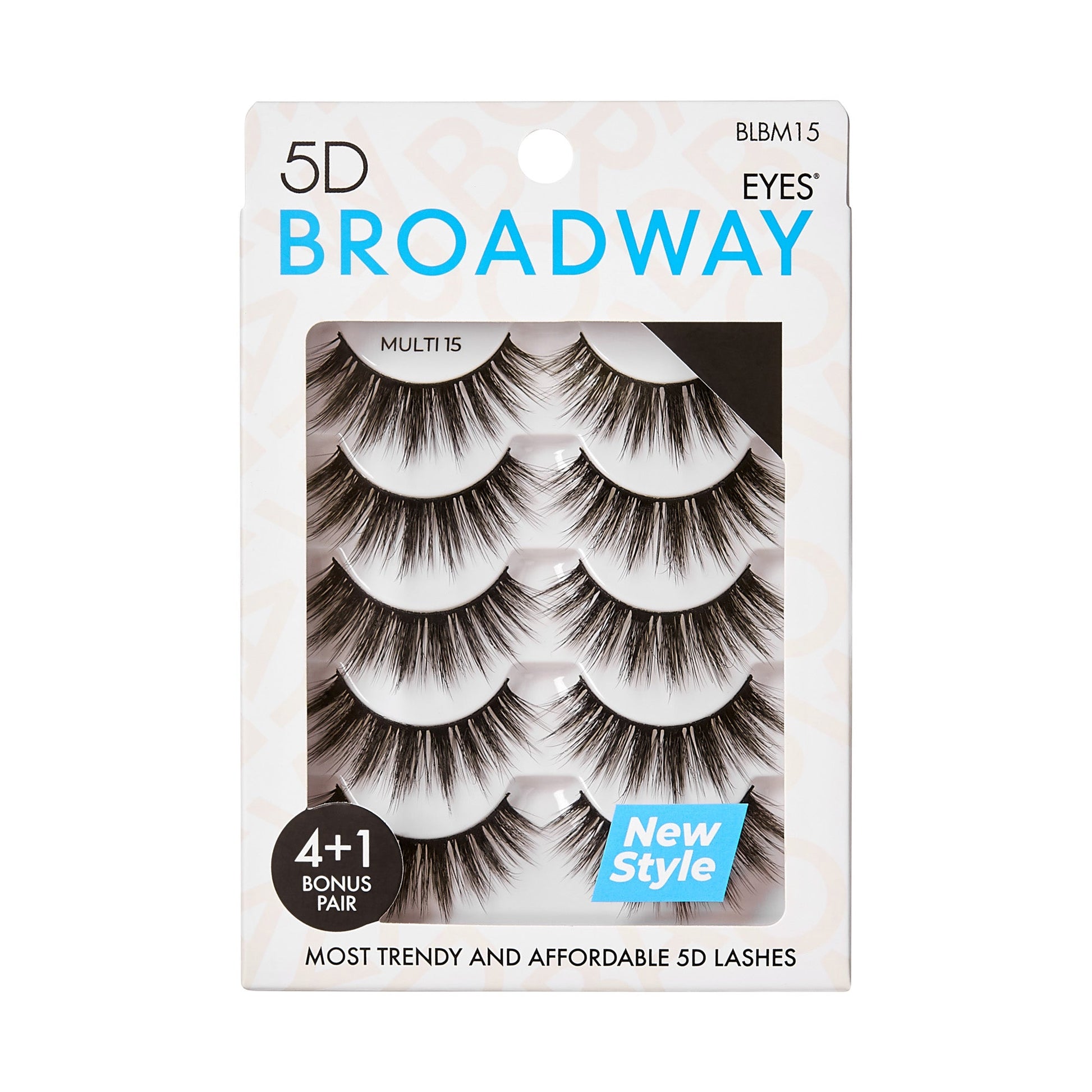 KISS Broadway 5D Lash Multi Pack - BLBM15