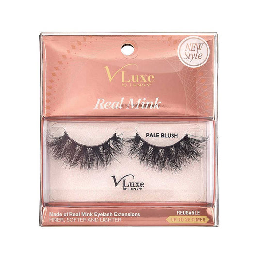KISS V Luxe Real Mink Lashes "Pale Blush" #VLEC02