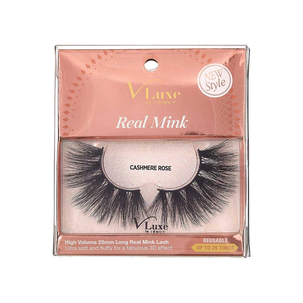 KISS V Luxe Real Mink Lashes "Cashmere Rose" #VLEC07