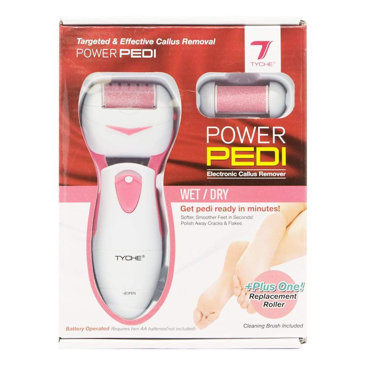  TYCHE POWER PEDI ELECTRONIC CALLUS REMOVER #TMP02