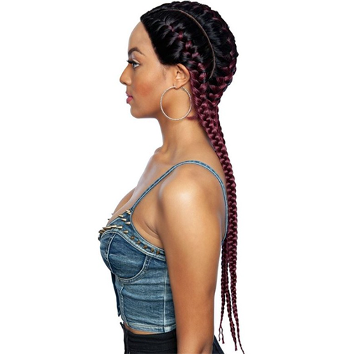  Mane Concept Red Carpet Synthetic Invisible Braid Lace Wig RCBG01 Hera 28"