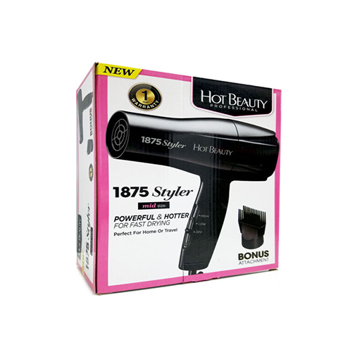 KISS Hot Beauty 1875 Styler Blow Dryer