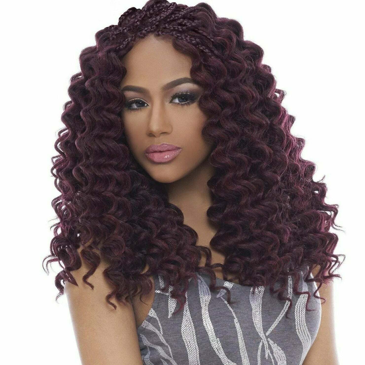  Harlem 125 Kima RIPPLE DEEP Crochet Braid 14 KRD14