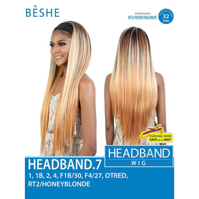  Beshe Hair Premium Synthetic HEADBAND 7 Wig
