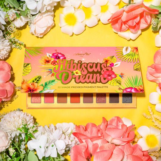  Hibiscus Dream - Pressed Pigment Palette