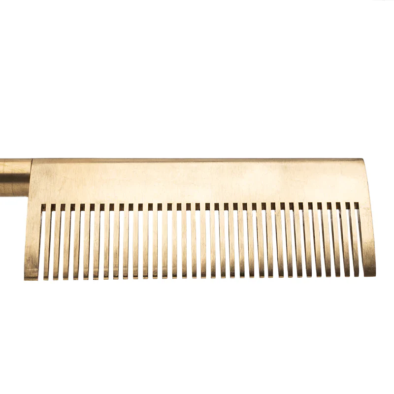  Hot & Hotter Electrical Straightening Comb Medium Curved Teeth #5531