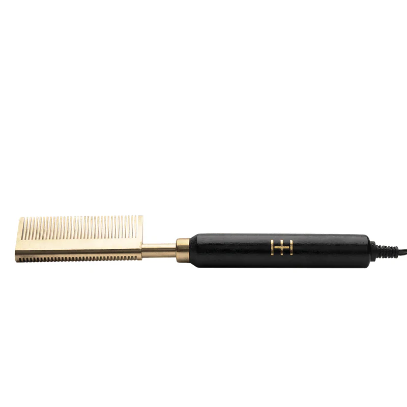  Hot & Hotter Electrical Straightening Comb Medium Double Sided Teeth #5532