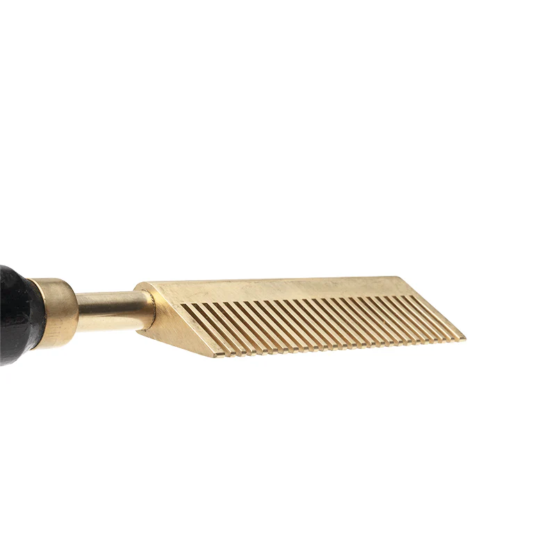  Hot & Hotter Electric Straightening Hot Comb Medium Wide Teeth #5534