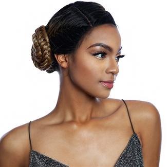  Mane Concept Synthetic Red Carpet Crown Braid Lace Front Wig - RCCB04 PEONY