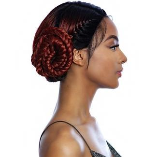  Mane Concept Synthetic Red Carpet Crown Braid Lace Front Wig - RCCB04 PEONY