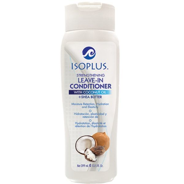  Isoplus Strengthening Leave-In Conditioner With Coconut Oil & Shea Butter 13.5 Oz