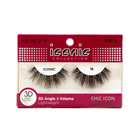  Kiss I-ENVY Chic Icon Lashes Iconic 16 KPEI16