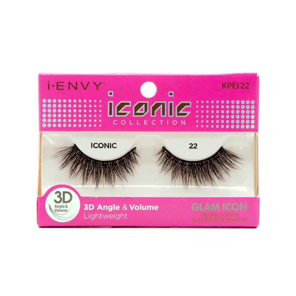  Kiss I-ENVY Glam Icon Lashes Iconic 22 KPEI22