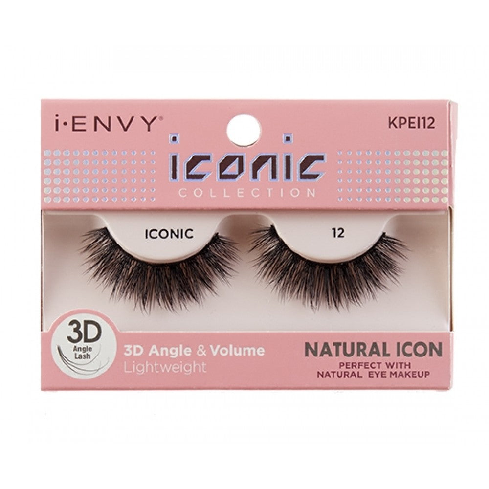  Kiss I-ENVY Natural Icon Lashes Iconic 12 KPEI12