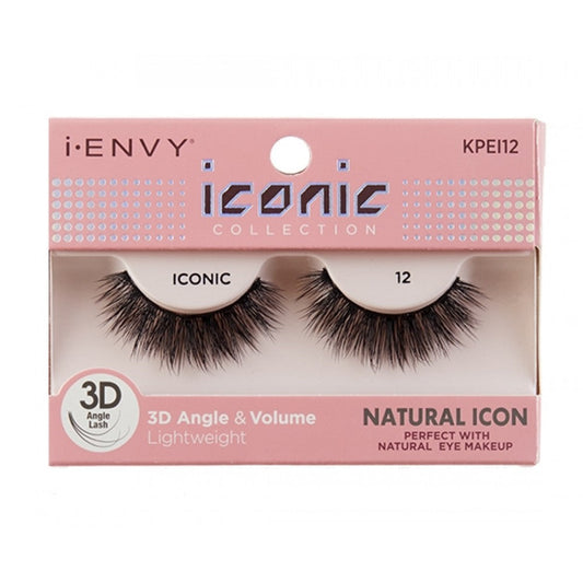  Kiss I-ENVY Natural Icon Lashes Iconic 12 KPEI12