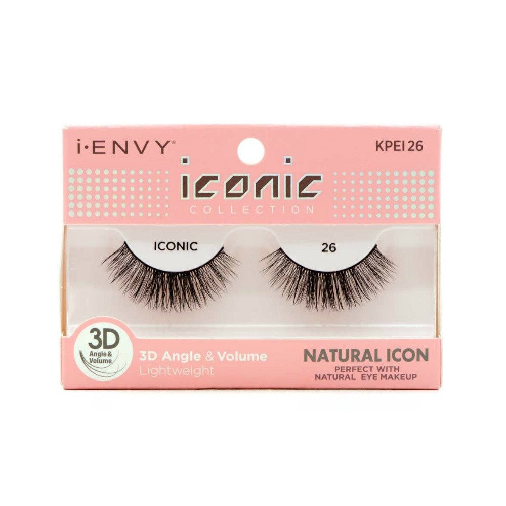  Kiss I-ENVY Natural Icon Lashes Iconic 26 KPEI26