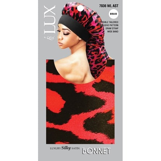  QFitt Lux Luxury Silky Satin Bonnet For Adults #7036