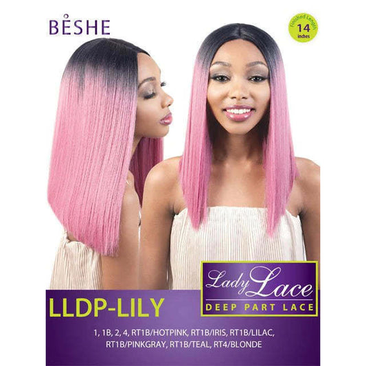 Beshe Lady Lace Deep Part Wig - LLDP LILY