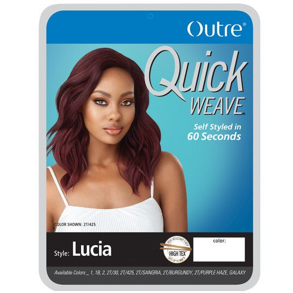  OUTRE SYNTHETIC QUICK WEAVE HALF WIG - LUCIA