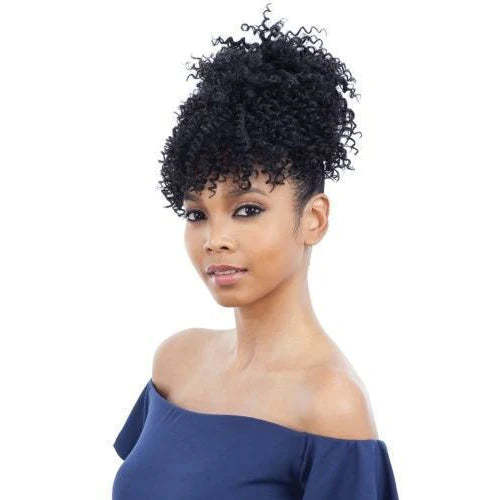  Model Model Synthetic Bang & Pony Pom Ponytail – Spring