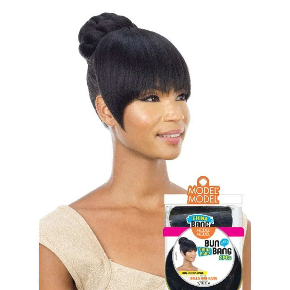  Model Model Synthetic Bun & China Bang – Bella