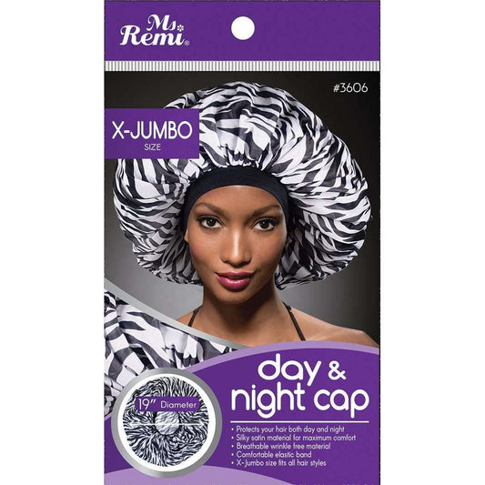 Ms. Remi Extra Jumbo Day & Night Cap Zebra #3606