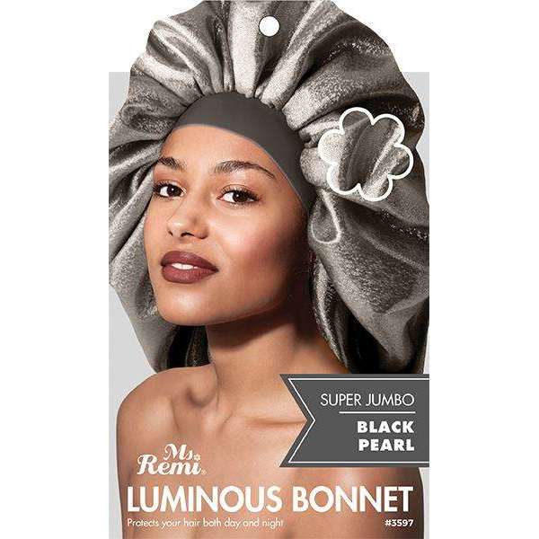  Ms. Remi Luminous Bonnet X-Jumbo Black #3597