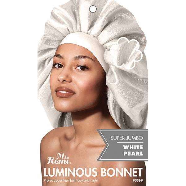  Ms. Remi Luminous Bonnet X-Jumbo White #3596