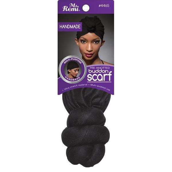  Ms. Remi Pre-Made Buddon Scarf Black #4465/#4466