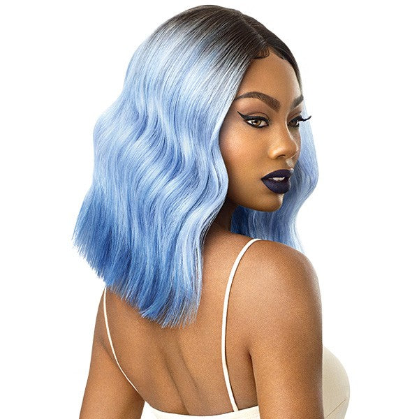  OUTRE SYNTHETIC COLOR BOMB I PART SWISS LACE FRONT WIG - NAHLA