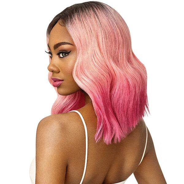  OUTRE SYNTHETIC COLOR BOMB I PART SWISS LACE FRONT WIG - NAHLA