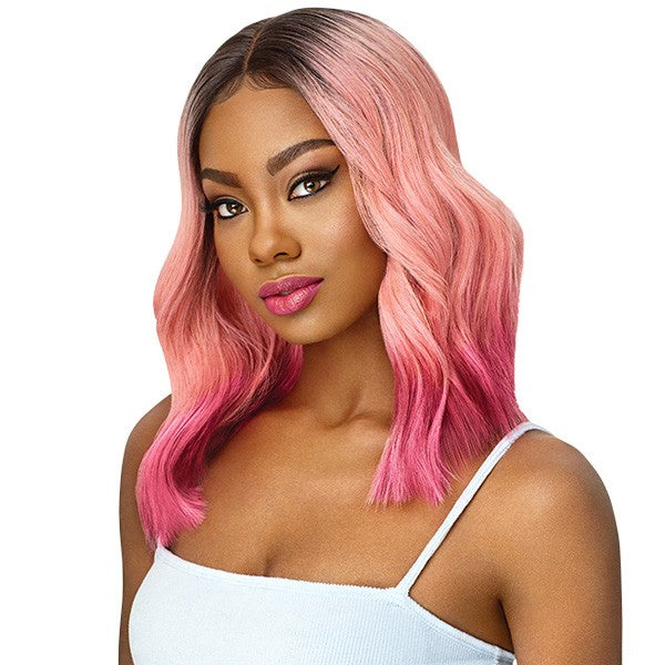  OUTRE SYNTHETIC COLOR BOMB I PART SWISS LACE FRONT WIG - NAHLA