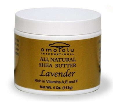 Omololu Shea Butter - Lavender - 4 Oz
