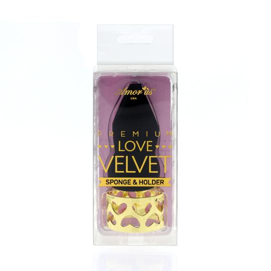  LOVE VELVET SPONGE & HOLDER