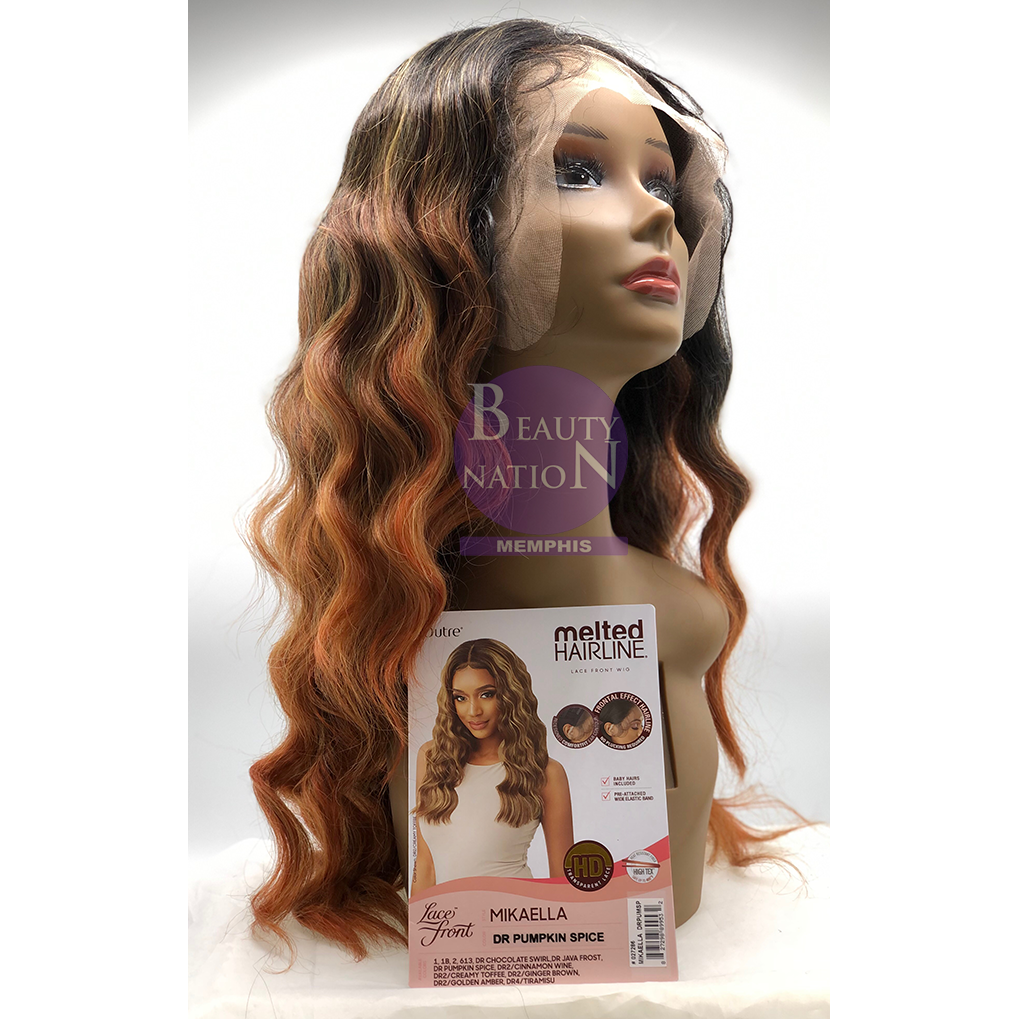  Outre Synthetic Melted Hairline Lace Front Wig - Mikaella