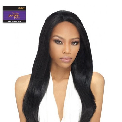 Outre Premium Purple Pack Yaki Human Hair Weave