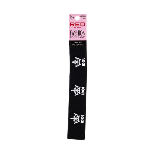  Red By Kiss Fashion Edge Band - 1 1/8" HWG43