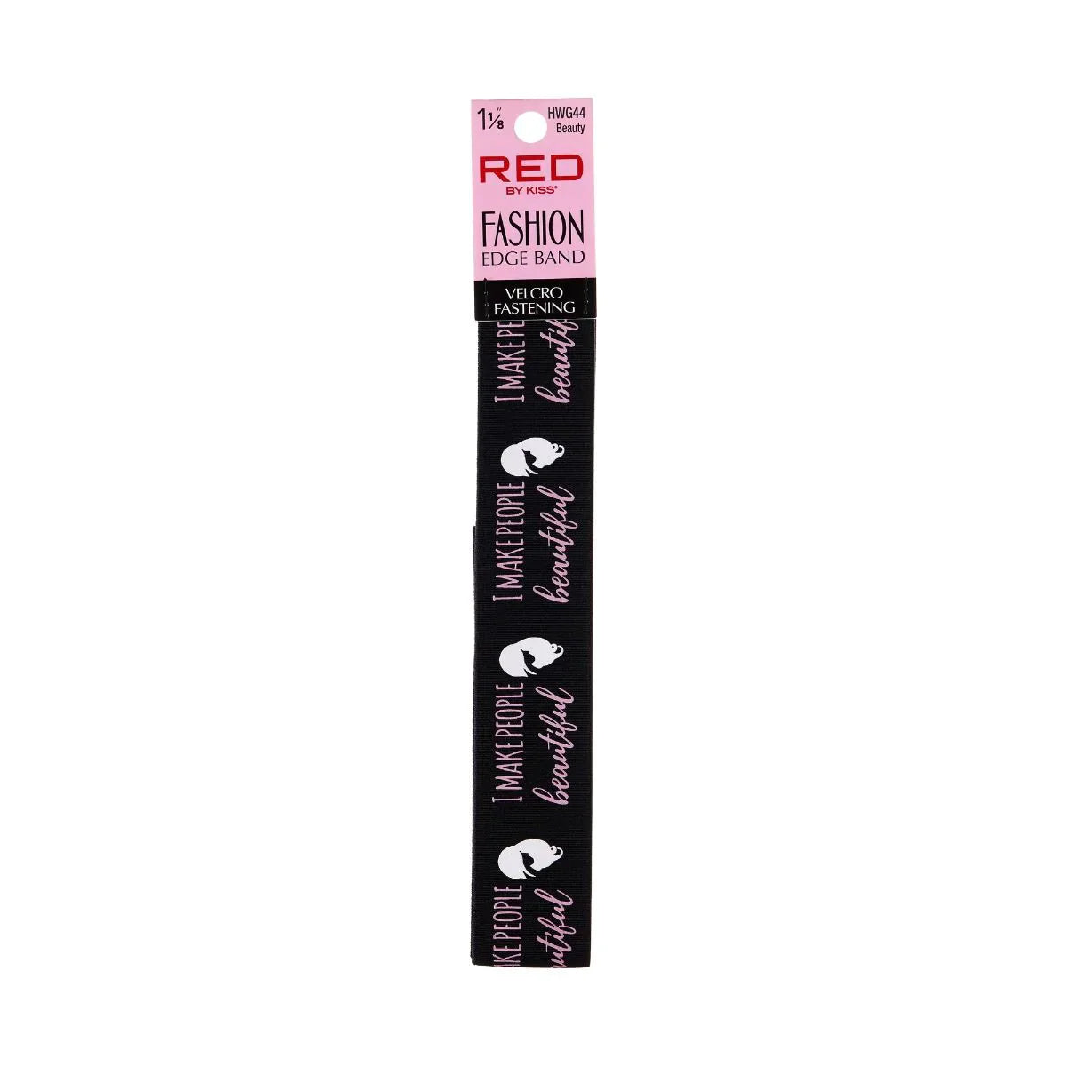  Red By Kiss Fashion Edge Band - 1 1/8" HWG44