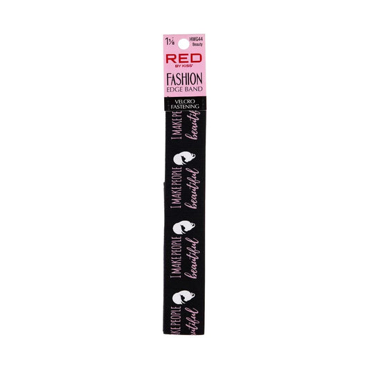  Red By Kiss Fashion Edge Band - 1 1/8" HWG44