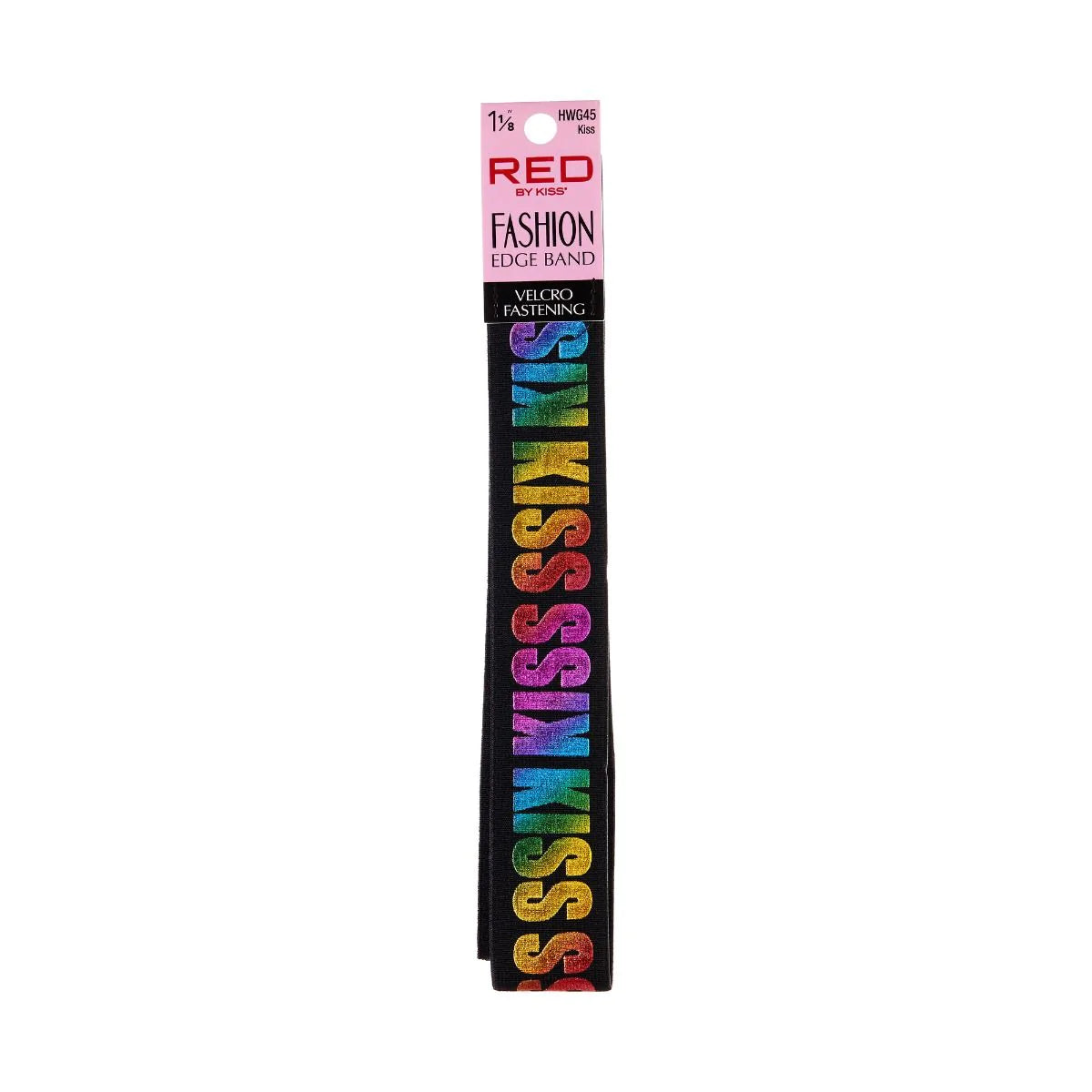  Red By Kiss Fashion Edge Band - 1 1/8" HWG45