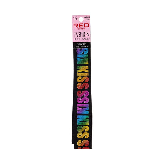  Red By Kiss Fashion Edge Band - 1 1/8" HWG45