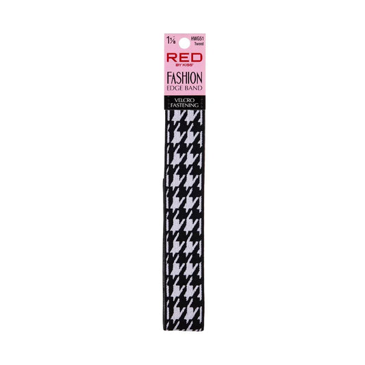  Red By Kiss Fashion Edge Band - 1 1/8" HWG51