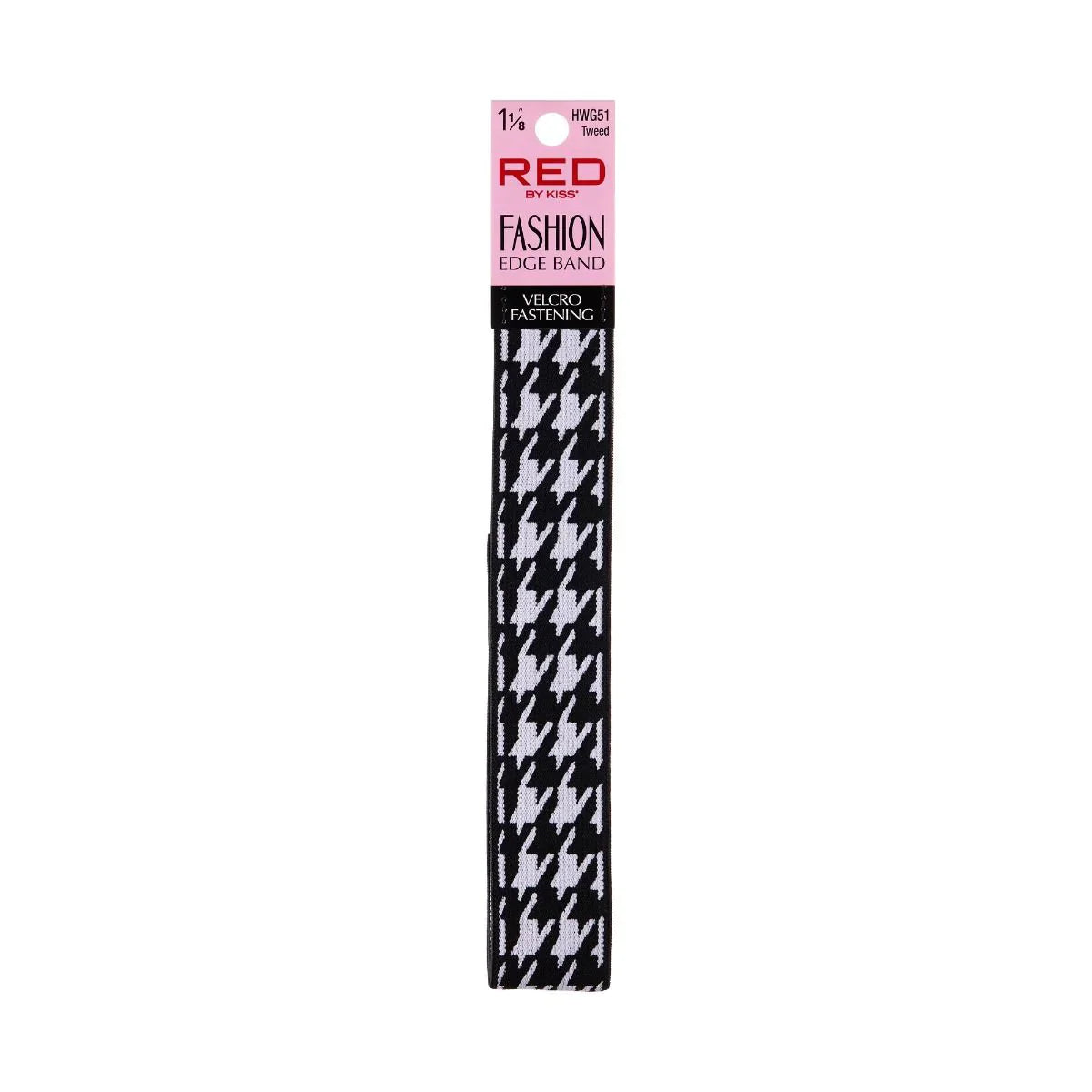  Red By Kiss Fashion Edge Band - 1 1/8" HWG51