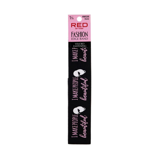  Red By Kiss Fashion Edge Band - 1 1/2" HWG56