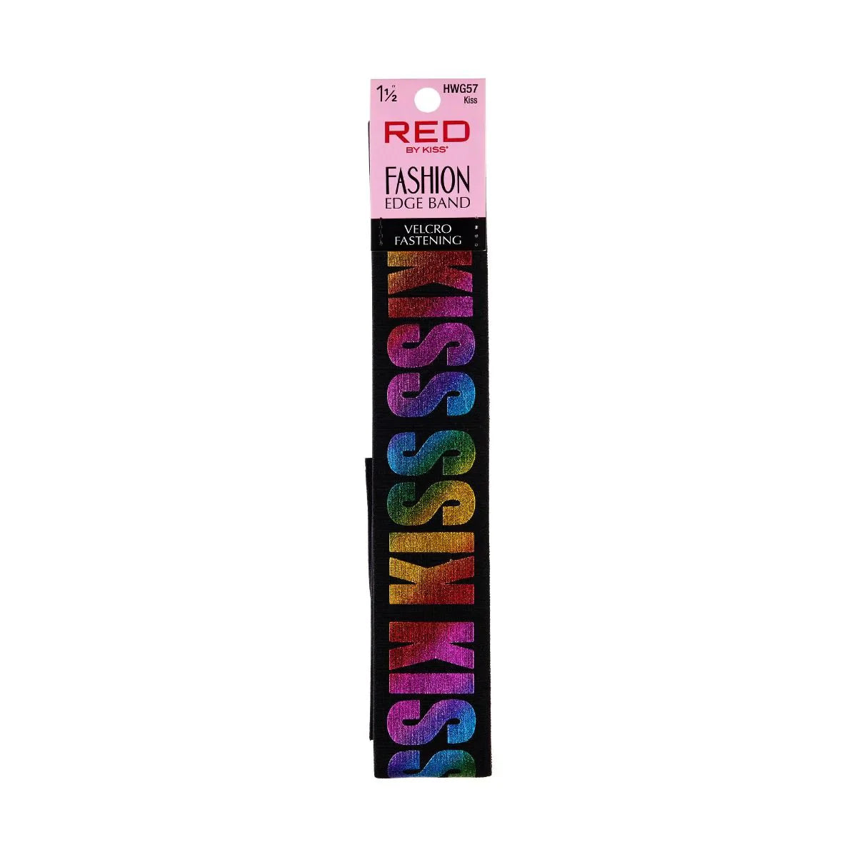  Red By Kiss Fashion Edge Band - 1 1/2" HWG57