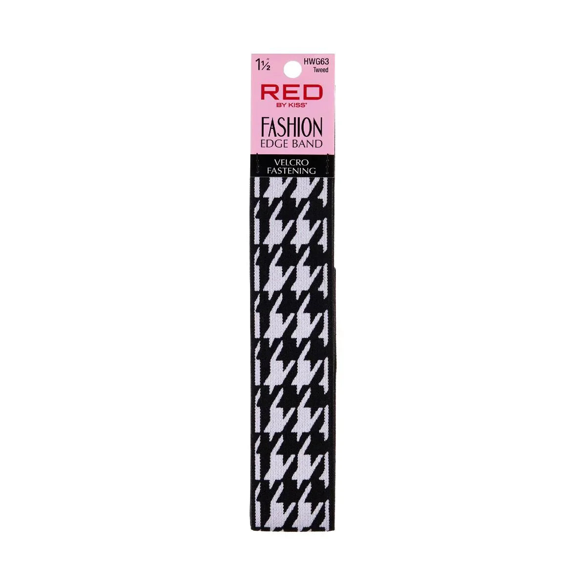  Red By Kiss Fashion Edge Band - 1 1/2" HWG63