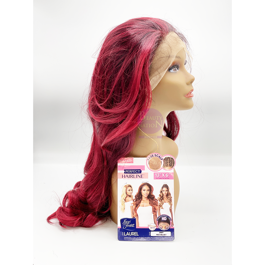  Outre Perfect Hairline Faux Scalp HD Transparent 13x6 Lace Front Wig - Laurel