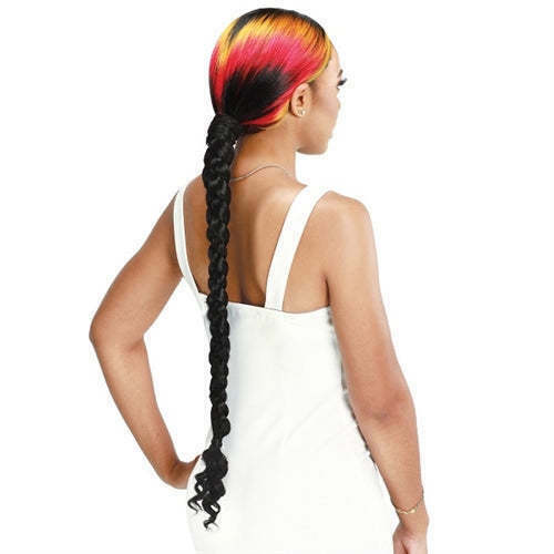  Zury Sis Braided Pony 34" HD Lace Front Wig - LF-RWANDA